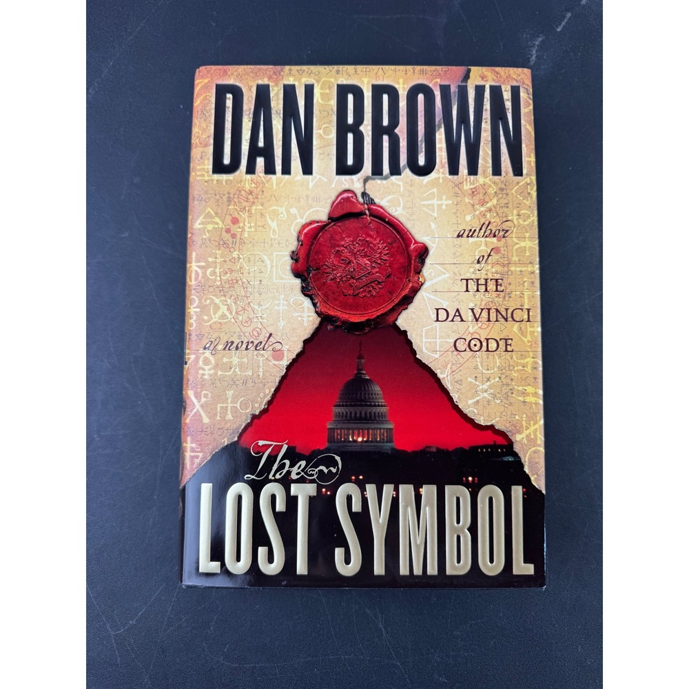 The Lost Symbol Dan Brown First Edition Hardcover 2009 Mystery Thriller Novel